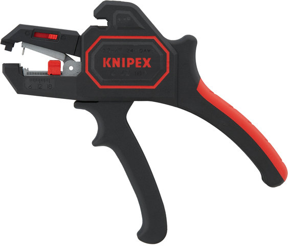 Knipex Pelacables autoajustable - negro-rojo/universal