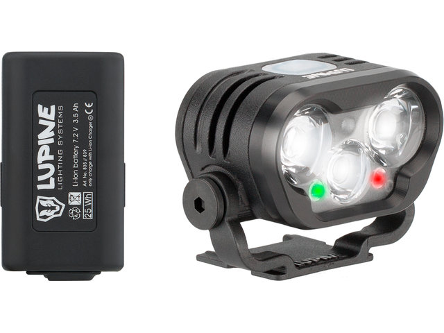 Linterna frontal Blika RX 4 LED - negro/2400 lúmenes