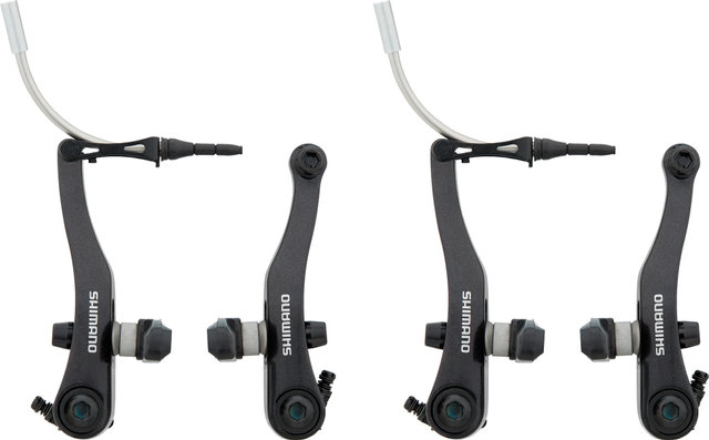 Shimano Set de frenos de llanta BR-R353 d+t V-Brake - negro/set (RD + RT)