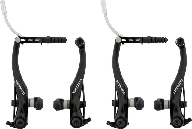 Shimano BR-T4000 V-Brake Set - black/set (front+rear)