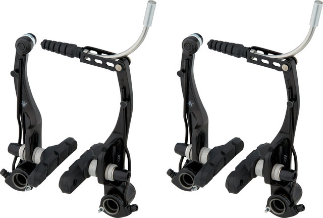 Shimano Set de frenos de llanta BR-T4000 d+t V-Brake - negro/set (RD + RT)