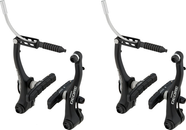 Shimano Deore BR-T610 V-Brake Set - black/set (front+rear)