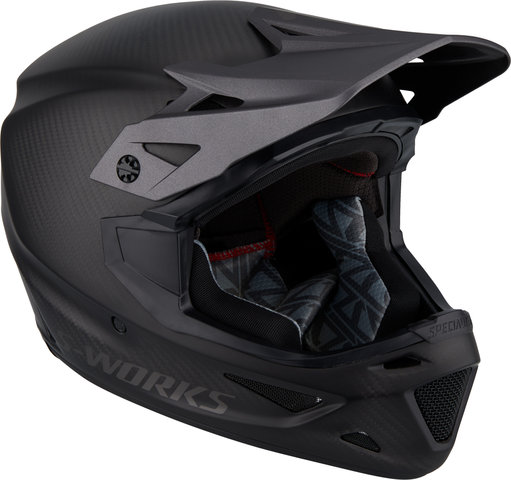 Specialized S-Works Dissident DH MIPS Fullface-Helm - matte raw carbon/54 - 55 cm