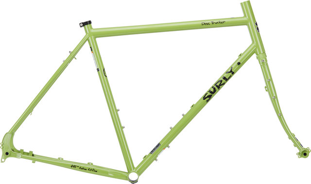 Surly Kit de cuadro Disc Trucker 700C 28" - pea lime soup/58 cm