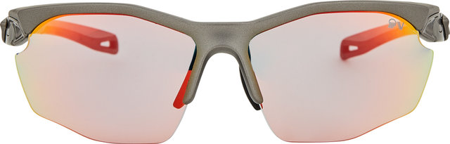 Gafas deportivas Twist Five HR QV - cool grey matt/Quattro/Varioflex rainbow mirror