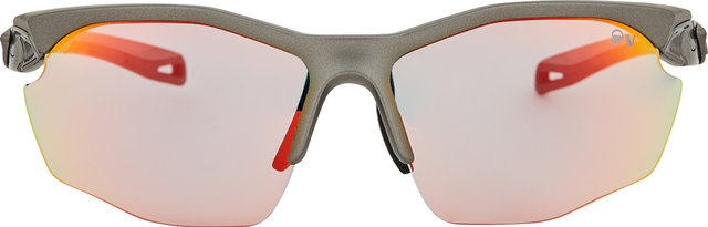 Twist Five HR QV Sports Glasses - cool grey matte/Quattro/Varioflex rainbow mirror