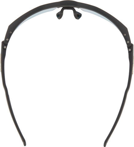 Gafas deportivas Twist Five HR QV - black matt/Quattro/Varioflex rainbow mirror