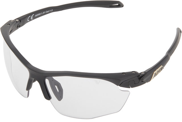 Gafas deportivas Twist Five HR V - black matt/VARIOFLEX black