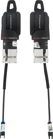 Set palancas cambios extremos man. d+t Super Record TT EPS V4 2x12 v. - negro/2x12 velocidades