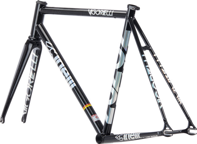 Set de Cadre Vigorelli Track Steel - black night/53 cm
