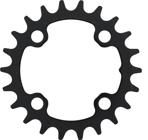 SRAM X-Glide 2x10-speed Chainring for GX 1400 / GX 1000 - matte black/22 tooth