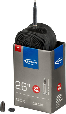 Schwalbe Inner Tube 14A XXLight 26" - universal | 40-559 to 54-559 | Presta Valve (SV) | 26x1.5-2.1 Presta 40 mm | 40 mm