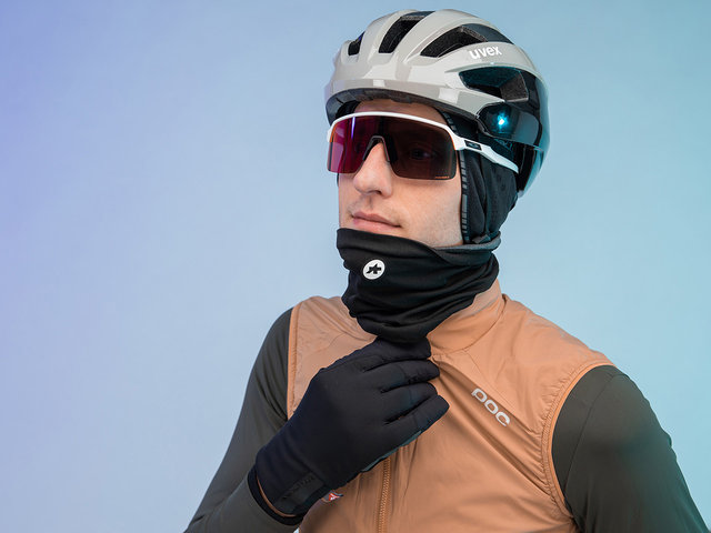 ASSOS Assosoires Écharpe Tube Printemps Automne - black series/one size