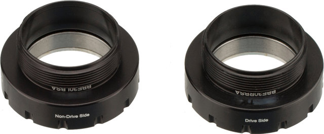 White Industries Eje de pedalier de acero inoxidable BSA 30 - black/BSA