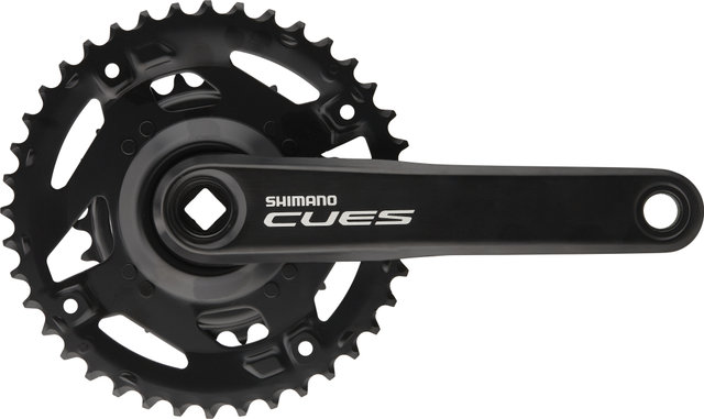Shimano Juego de bielas cuadradas CUES FC-U4000-2 - negro/175,0 mm 26-40