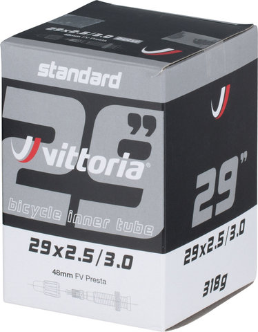 Vittoria Schlauch Standard für 29" - universal/SV/29 x 2,5-3,0 SV 48 mm/47-622 bis 61-622/48 mm