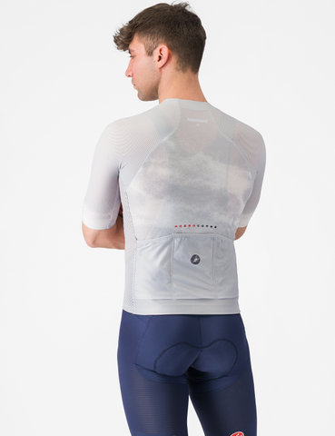 Castelli Climber's A/C S/S Trikot - silver gray smoky gray | M