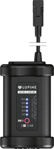Lupine Batterie 5.0 Ah SmartCore - noir