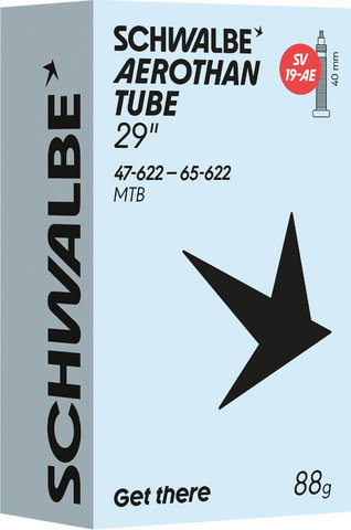 Schwalbe 19-AE cámara de Aerothan para 29" - universal | 47-622 a 65-622 | Válvula Presta (SV) | 40 mm