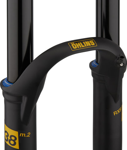 ÖHLINS RXF38 m.2 Air 29" Boost Suspension Fork - black/15 mm Thru Axle/170 mm/44 mm/1 1/8" - 1,5" tapered/29"/110 mm
