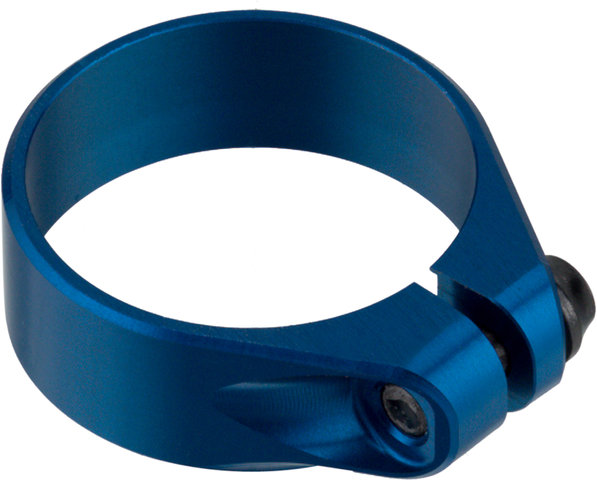 77designz Abrazadera de sillín Seatclamp V2 - blue/34,9 mm