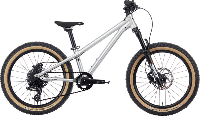 Hellion 20" Kids Bike - 2022 Model - brushed aluminium/universal