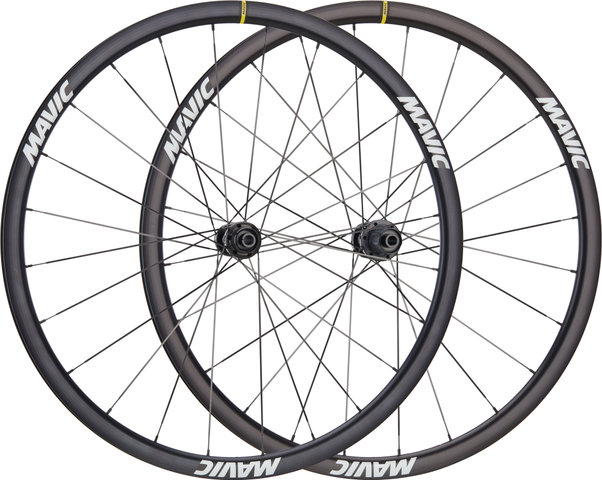 Ksyrium 30 Center Lock Disc Wheelset - black/28" set (front 12x100 + rear 12x142) Shimano