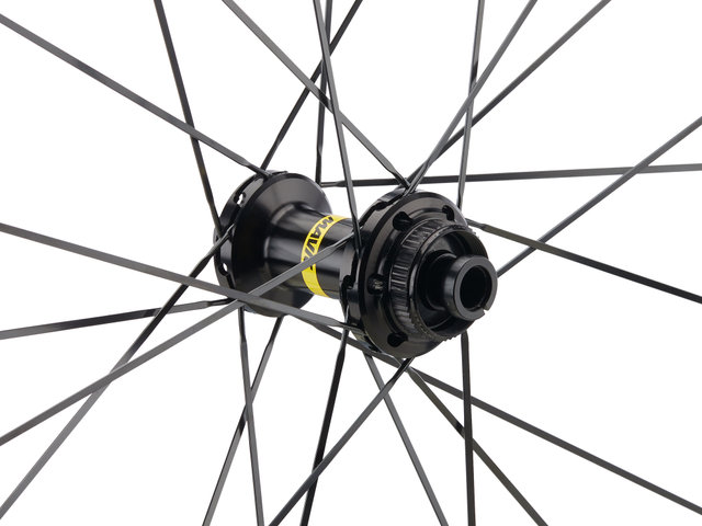 Mavic Ksyrium 30 Center Lock Disc Wheelset - black/28" set (front 12x100 + rear 12x142) Shimano