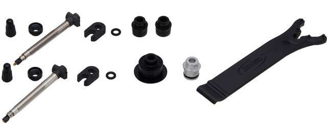 Set de Roues Ksyrium 30 Disc Center Lock - noir/Set de 28" (avant 12x100 + arrière 12x142) Shimano