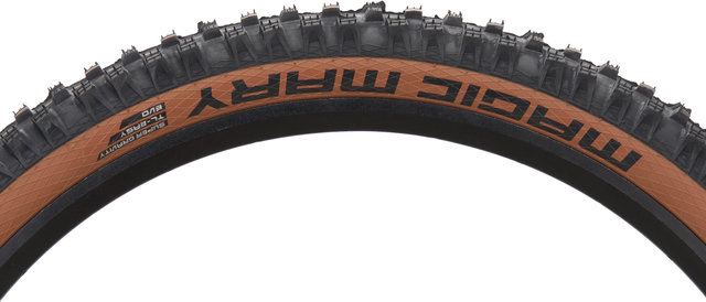 Schwalbe Cubierta plegable Magic Mary Evolution ADDIX Soft Super Gravity 27,5" - negro-bronze skin/27,5x2,4