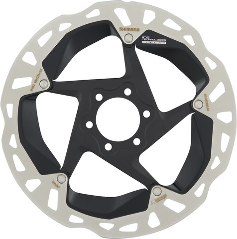 Shimano Disco de frenos RT-MT905 6 agujeros para XTR - negro-plata/180 mm