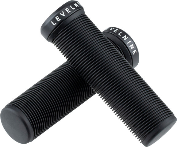 LEVELNINE Race Kids Lock-On Lenkergriffe - black/97 mm