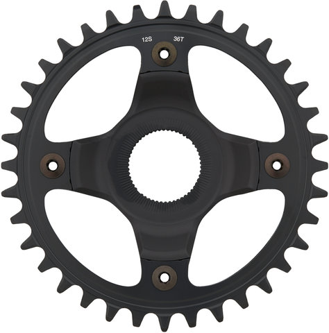 Shimano STEPS Chainring FC-E8000 12-speed 53 mm Chainline (SM-CRE80-12-B) - black/36 tooth