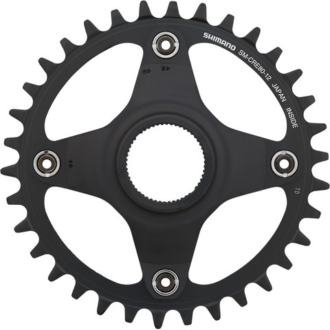 Shimano STEPS Chainring FC-E8000 12-speed 56.5 mm Chainline (SM-CRE80-12SB) - black/34 tooth