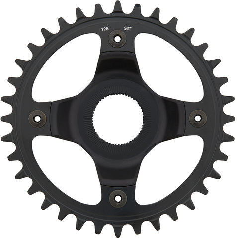 Shimano STEPS Chainring FC-E8000 12-speed 56.5 mm Chainline (SM-CRE80-12SB) - black/36 tooth