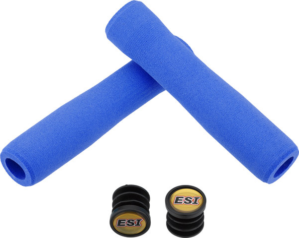 ESI FIT CR Silikon Lenkergriffe - blue/130 mm