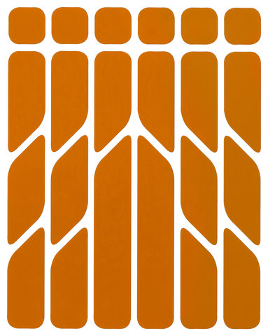 rie:sel Set de Réflecteurs re:flex - orange/universal