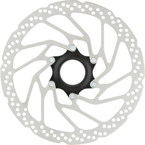 Shimano SM-RT30 Center Lock Brake Rotor w/ Magnet + Internal Teeth - silver/203 mm