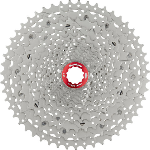 SunRace CSMZ800 12-speed Cassette - metallic silver/11-51