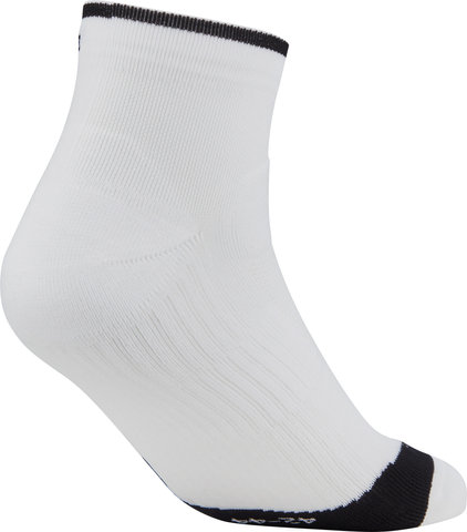 VAUDE Chaussettes Bike Socks Short - blanc/42-44