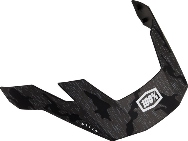 100% Altis Replacement Visor - camo black/universal