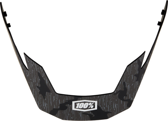 100% Altis Replacement Visor - camo black/universal