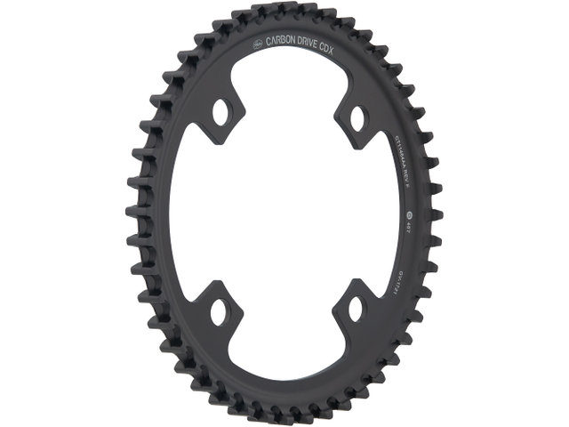 CDX Front Belt Drive Sprocket 4-arm 104 mm Bolt Circle Diameter - black/46 tooth