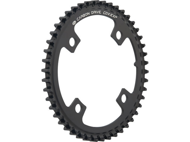 CDX:EXP Front Belt Drive Sprocket, 4-Arm, 104 mm Pitch Circle Diameter - black/46 tooth