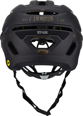 Sixer MIPS Helm - matte-gloss black-gold fasthouse/55 - 59 cm