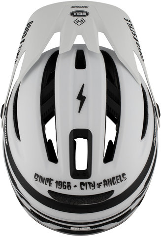 Casco Sixer MIPS - fasthouse stripes matte white-black/55 - 59 cm