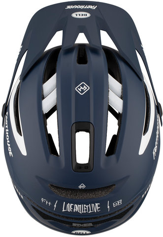 Bell Casco Sixer MIPS - matte-gloss blue-white fasthouse/55 - 59 cm