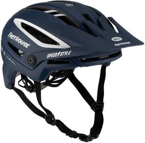 Bell Casco Sixer MIPS - matte-gloss blue-white fasthouse/55 - 59 cm