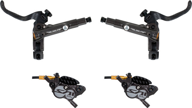 Shimano Saint BR-M820 Disc Brake Set J-Kit - black/set (front+rear)