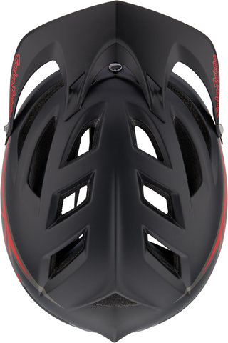 A1 MIPS Helm - classic black-red/57 - 59 cm